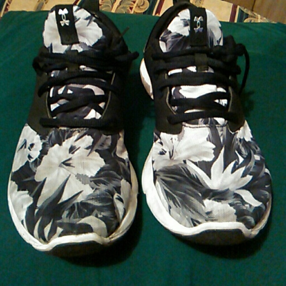 under armour floral shoes
